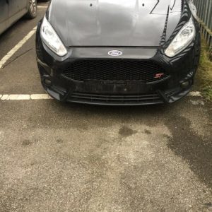 FORD FIESTA MK7.5 ST180 FRONT BUMPER WITH GRILLS AND FOG LIGHTS IN BLACK