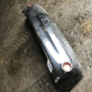 2006-2008 FORD FIESTA BLACK REAR BUMPER COMPLETE AS PICTURED