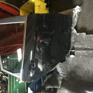 FORD FIESTA MK7/MK7.5 BARE O.S.R DRIVERS REAR DOOR BLACK