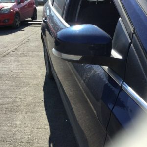 FORD FOCUS  MK3 2014 O/S DRIVERS ELECTRIC WING MIRROR IN BLUE