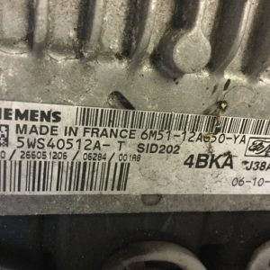 FORD FOCUS 1.8 D ECU - 6M5112A650 YA - FREE UK DELIVERY