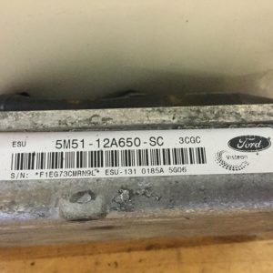 FORD FOCUS 2.0 ECU - 5M51 12A650 SC - FREE UK DELIVERY