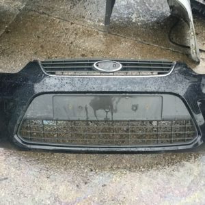 FORD C-MAX 2010 FRONT BUMPER WITH GRILLS AND FOG LIGHTS IN PANTHER BLACK