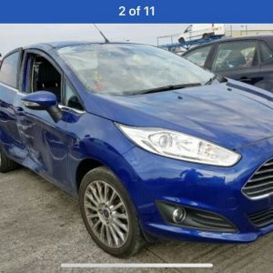 2016 FORD FIESTA TITANIUM DEEP IMPACT BLUE COMPLETE FRONT END 1.0 ECO BOOST
