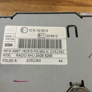 FORD FIESTA CD PLAYER AM5T 18C815 PG FREE MAINLAND UK DELIVERY