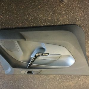 FORD FIESTA MK7 2012 N.S PASSENGER DOOR CARD IN GREY 3 DOOR