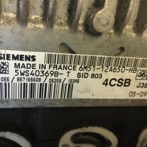 FORD FOCUS 2.0 TDCI ECU - 6M5112A650 HB - FREE UK DELIVERY
