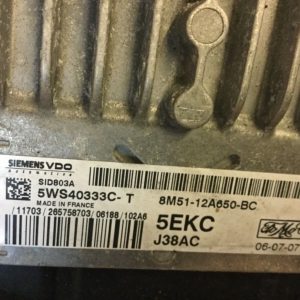 FORD FOCUS TDCI ECU - 8M5112A650 BC - FREE UK DELIVERY